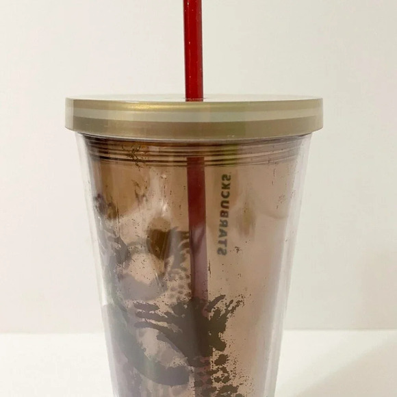 Starbucks 2014 Mermaid Siren Double Tail Cup Tumbler 24 oz - Picture 11 of 16